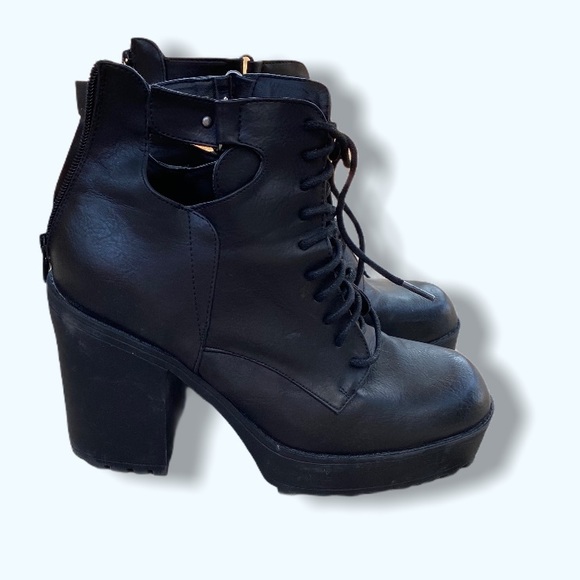 JOW BOXER black rock abkle boots 10 - Picture 4 of 8